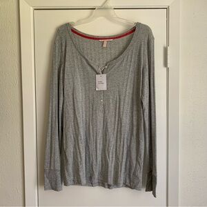 Victoria's Secret Gray Button Down Shirt